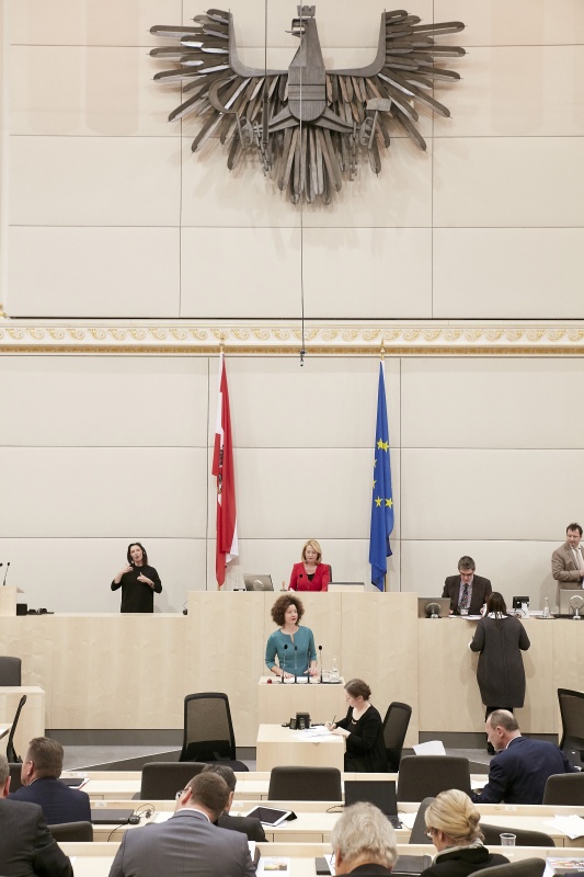 Nationalratsabgeordnete Martha Bißmann (P)