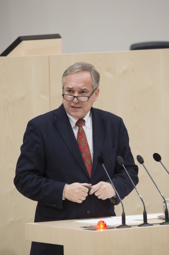 Nationalratsabgeordneter Walter Rosenkranz (F)