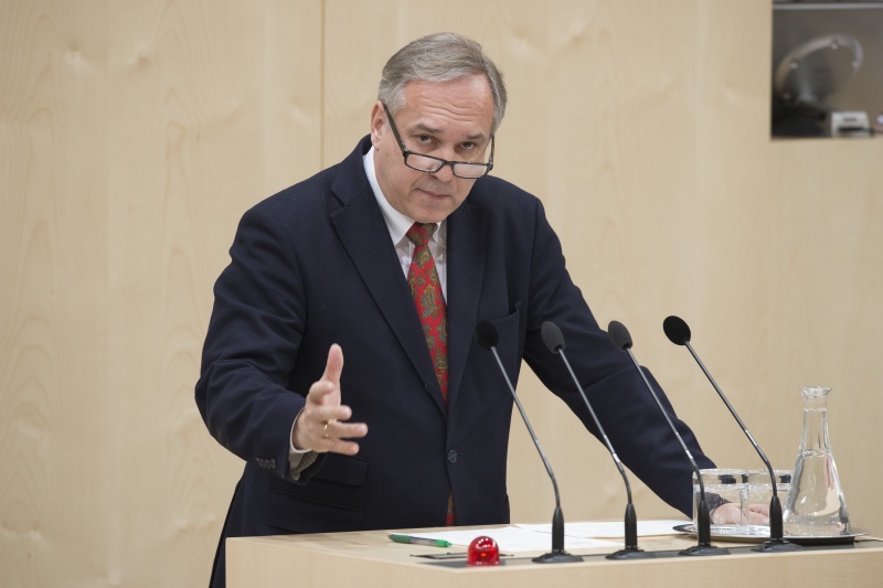 Nationalratsabgeordneter Walter Rosenkranz (F)