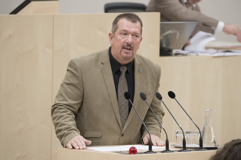 Nationalratsabgeordneter Günther Kumpitsch (F)