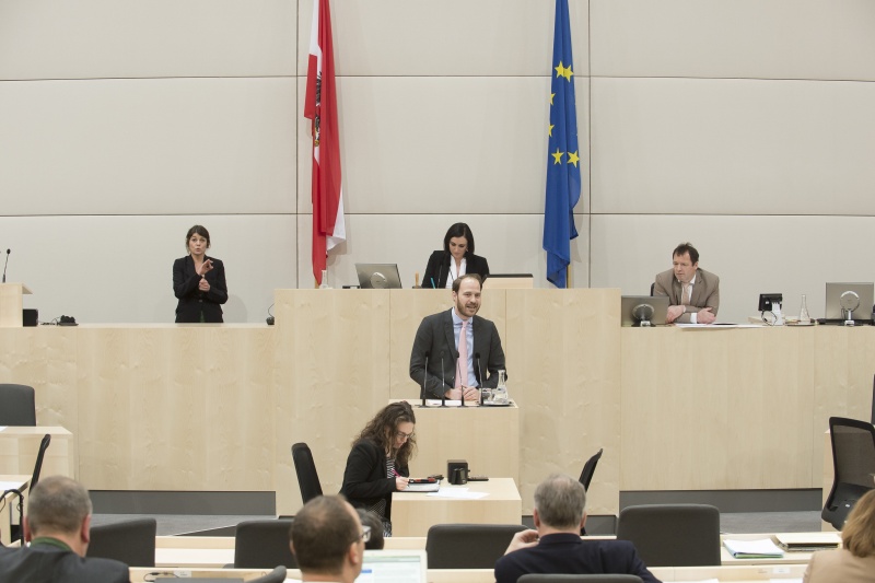 Nationalratsabgeordneter Nikolaus Scherak (N)