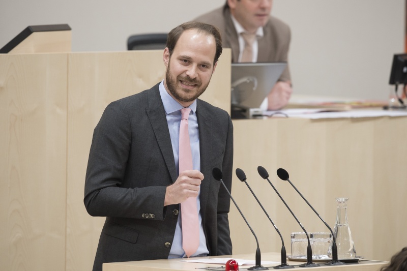 Nationalratsabgeordneter Nikolaus Scherak (N)