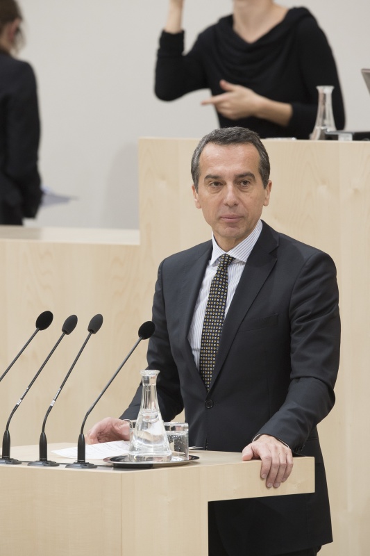 Bundeskanzler Christian Kern