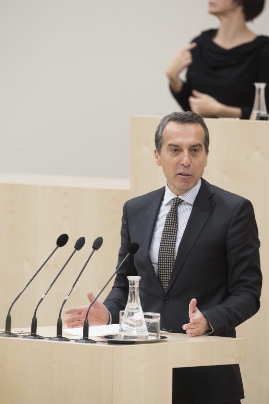 Bundeskanzler Christian Kern