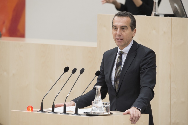 Bundeskanzler Christian Kern