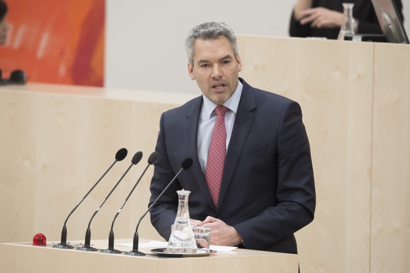 Nationalratsabgeordneter Karl Nehammer (V)