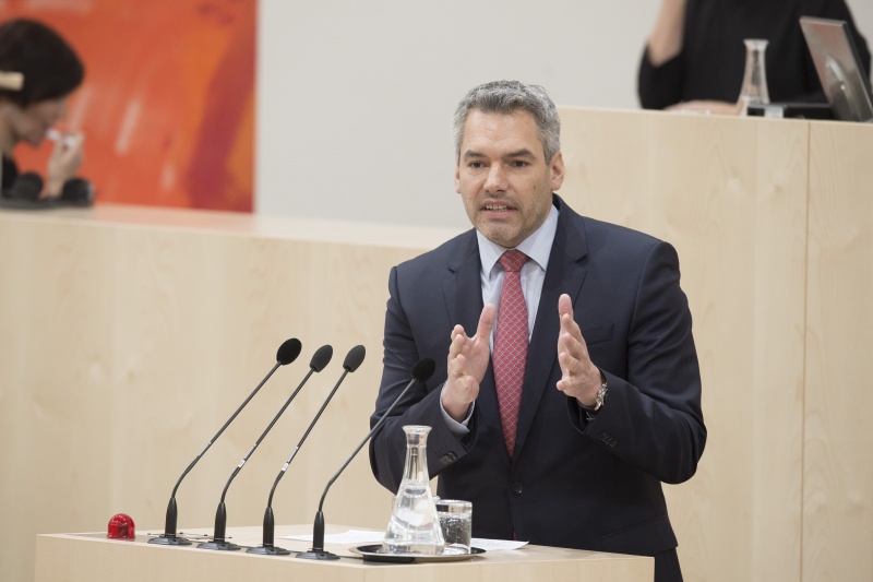 Nationalratsabgeordneter Karl Nehammer (V)