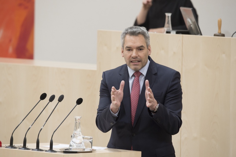 Nationalratsabgeordneter Karl Nehammer (V)