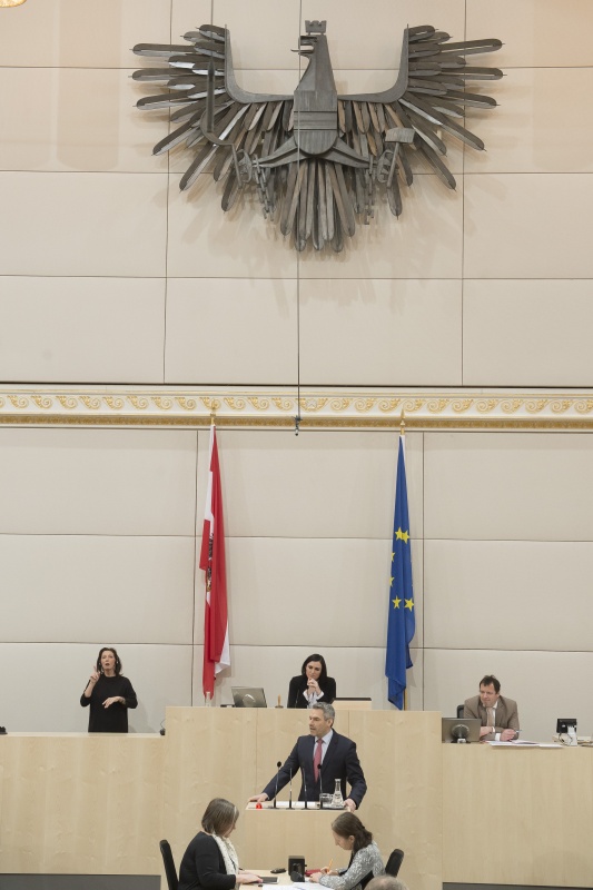 Nationalratsabgeordneter Karl Nehammer (V)