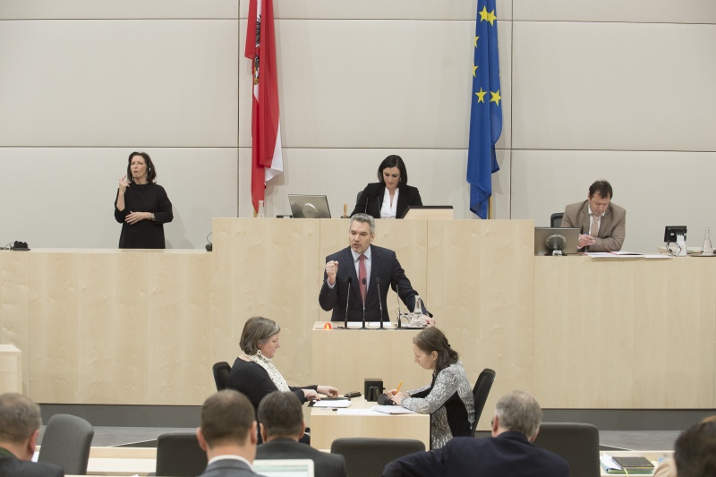 Nationalratsabgeordneter Karl Nehammer (V)