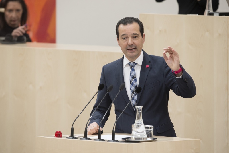 Nationalratsabgeordneter Gerald Loacker (N)