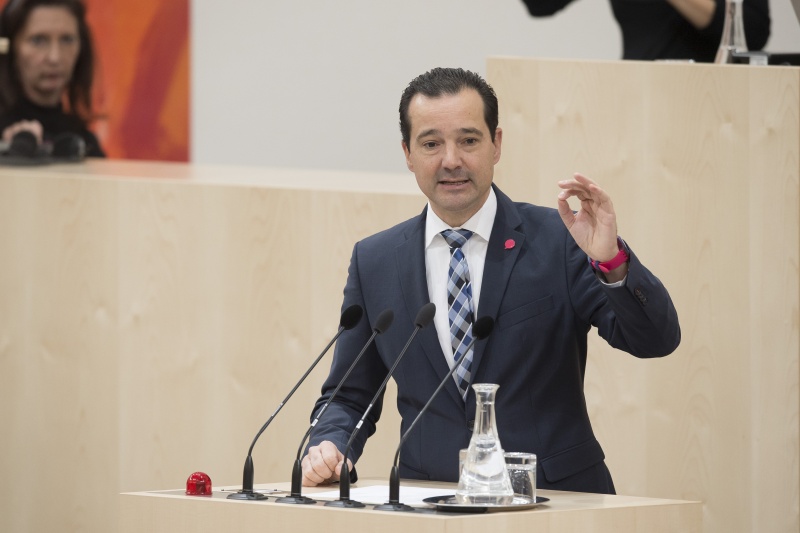 Nationalratsabgeordneter Gerald Loacker (N)