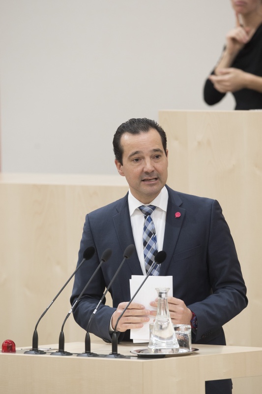 Nationalratsabgeordneter Gerald Loacker (N)