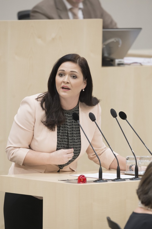 Nationalratsabgeordnete Daniela Holzinger-Vogtenhuber (P)