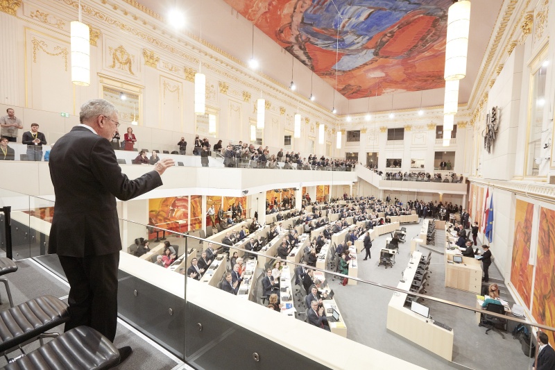 Bundespräsident Alexander Van der Bellen