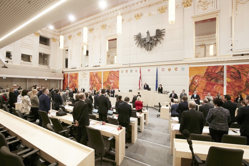 Angelobung der neuen Bundesräte