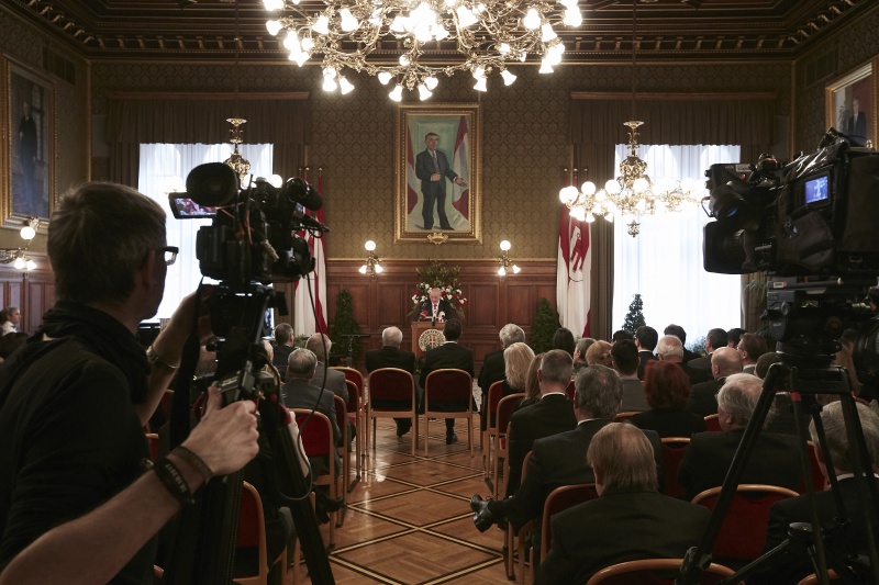 Rede Bundesratspräsident Reinhard Todt (S)