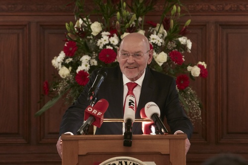 Rede Bundesratspräsident Reinhard Todt (S)
