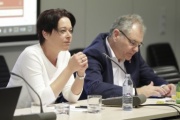 Von links: Bundesratsvizepräsidentin Sonja ledl-Rossmann (V) und Bundesrat Edgar Mayer (V)