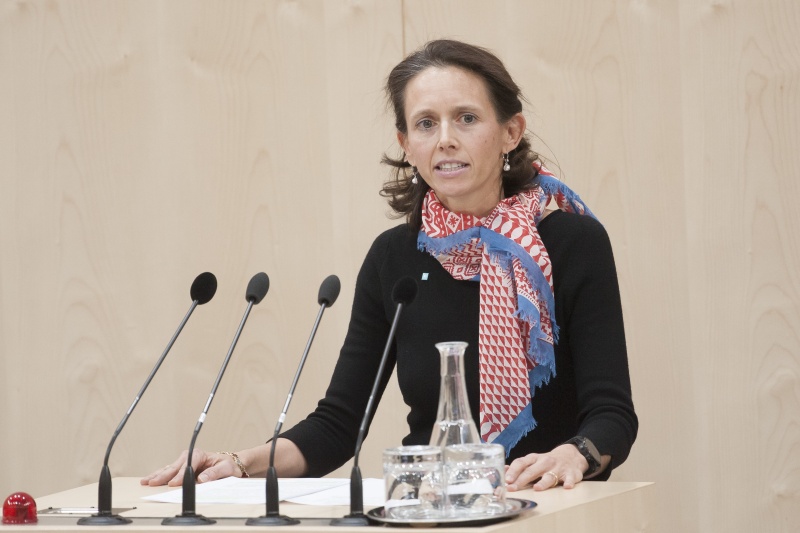 Am Rednerpult: Nationalratsabgeordnete Maria Theresia Niss (V)