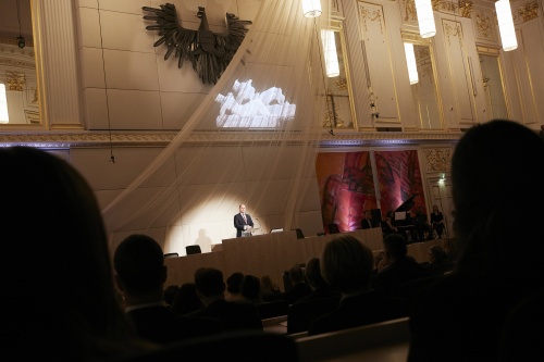Begrüßung und Ansprache von Nationalratspräsident Wolfgang Sobotka (V) 
