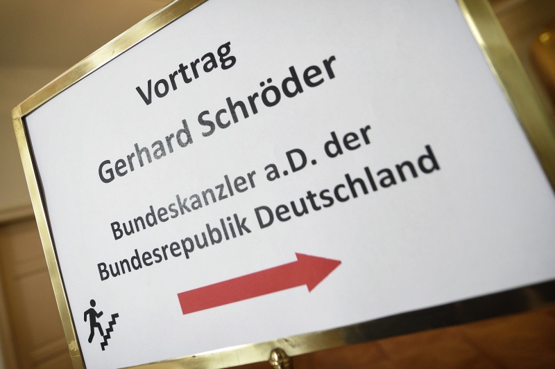 Hinweistafel zur Veranstaltung