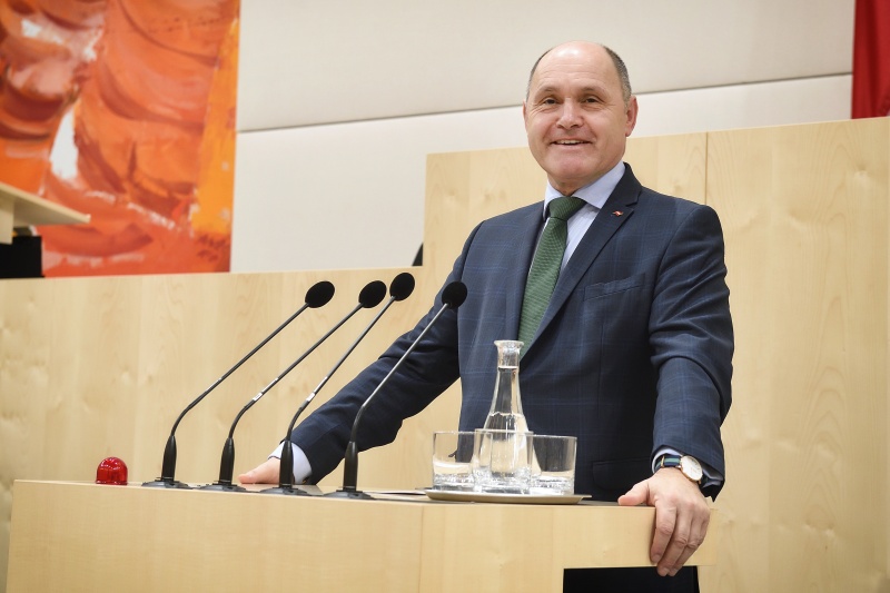 Begrüßung durch Nationalratspräsident Wolfgang Sobotka (V)