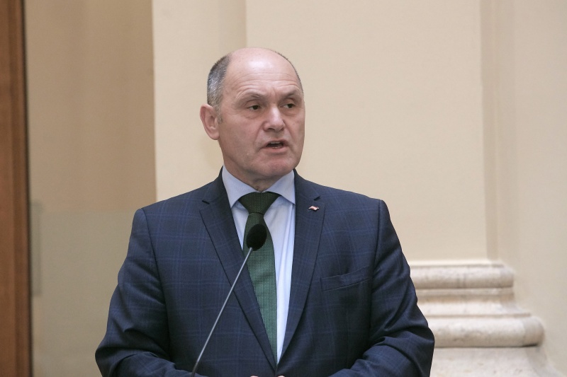 Begrüßung durch Nationalratspräsident Wolfgang Sobotka (V)