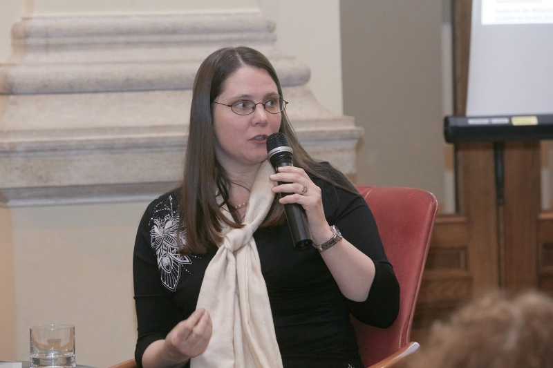 Rita Garstenauer Geschäftsführerin des Zentrums für Migrationsforschung in St. Pölten