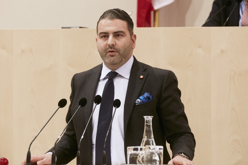 Landagsabgeordneter von Wien Leo Kohlbauer (F)