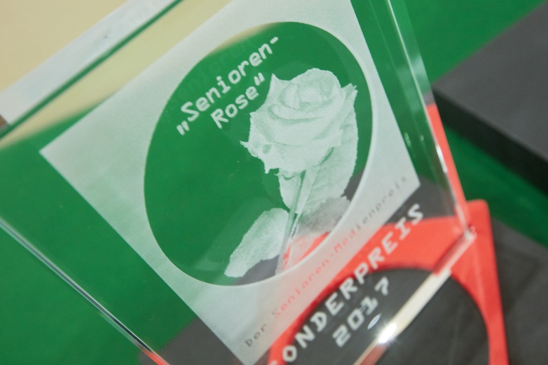 Medienpreis „Senioren-Rose“