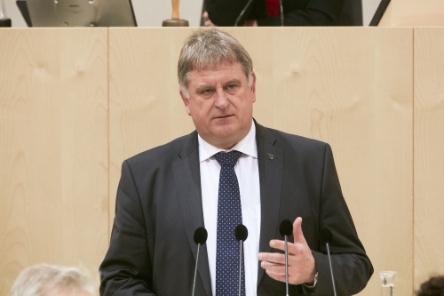 Nationalratsabgeordneter Maximilian Linder (F)