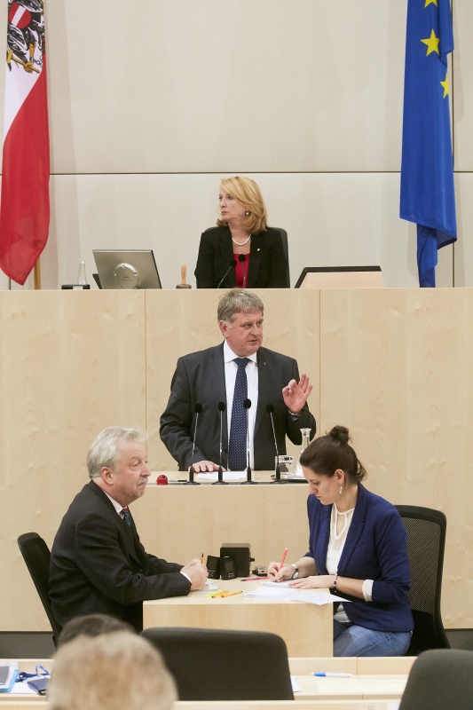 Nationalratsabgeordneter Maximilian Linder (F)