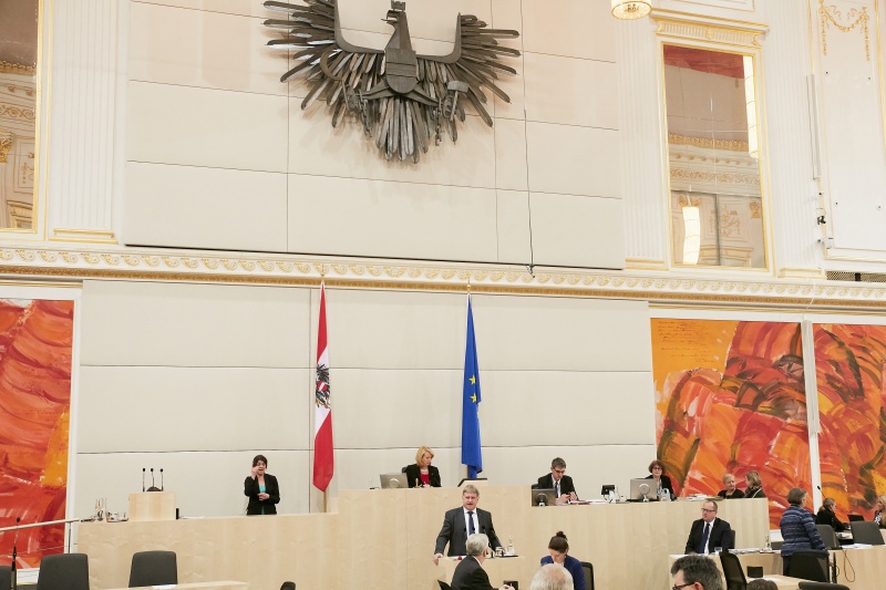 Nationalratsabgeordneter Maximilian Linder (F)