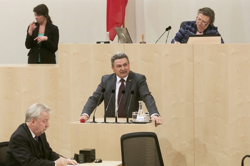 Nationalratsabgeordneter Hermann Krist (S)