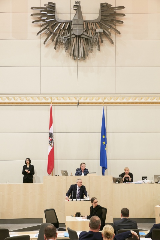 Nationalratsabgeordneter Josef A. Riemer (F)