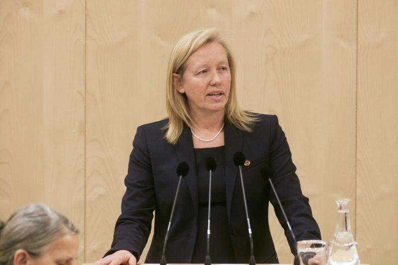 Nationalratsabgeordnete Verena Nussbaum (S)