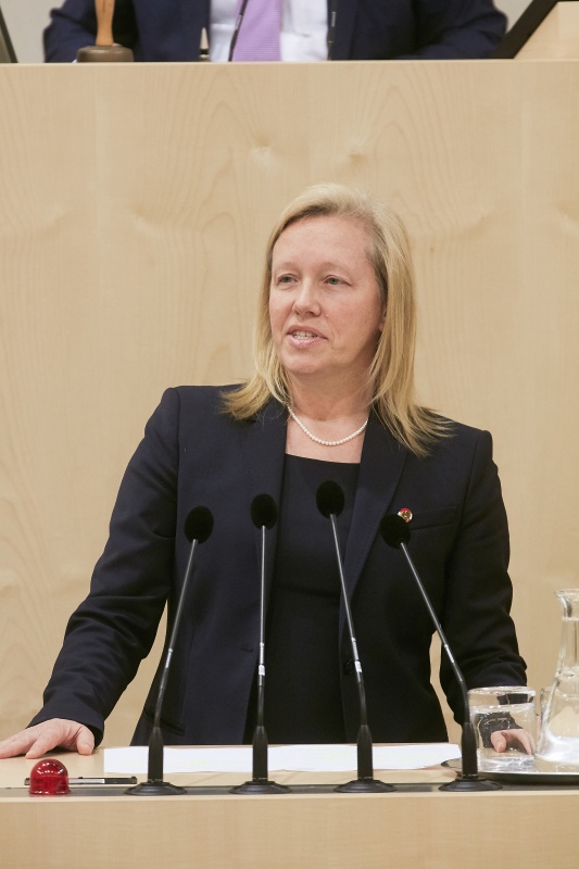Nationalratsabgeordnete Verena Nussbaum (S)