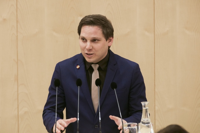 Nationalratsabgeordneter Christian Kovacevic (S)