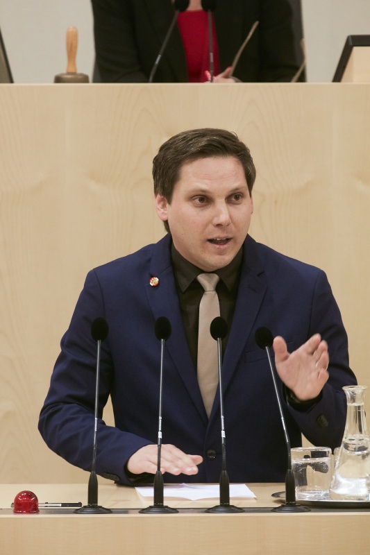 Nationalratsabgeordneter Christian Kovacevic (S)