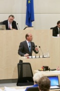 Bundesrat Christian Poglitsch (V) am Rednerpult