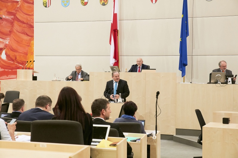 Bundesrat Eduard Köck (V) am Rednerpult