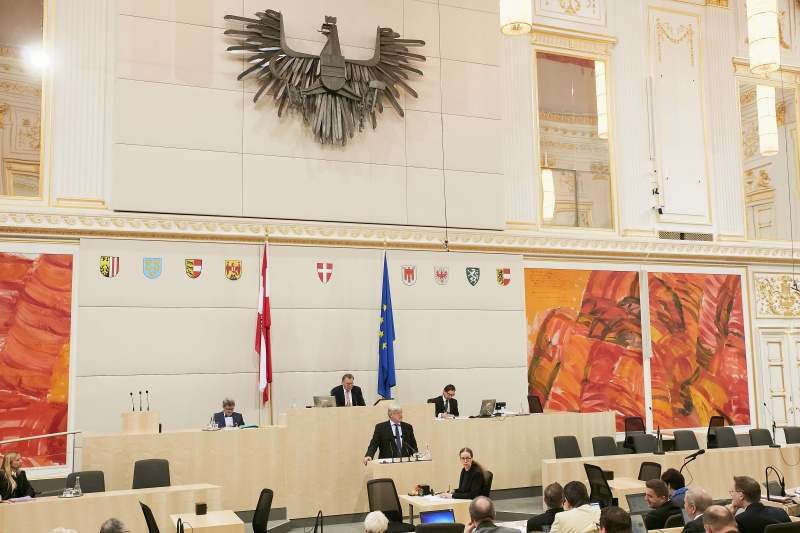 Bundesrat Stefan Schennach (S) am Rednerpult