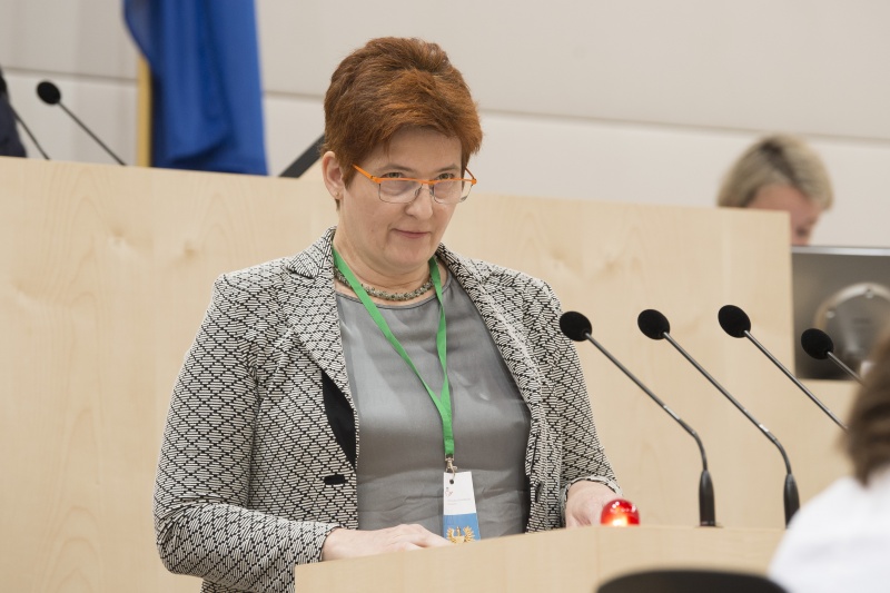 Panel 1. Am Rednerpult: Sigrid Stagl