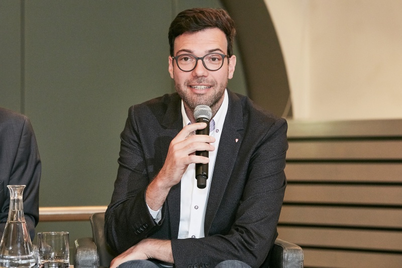 Heinrich Himmer Präsident des Wiener Stadtschulrats