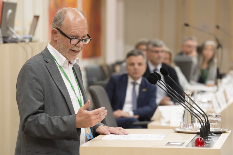 Panel 3. Am Rednerpult: Günter Lang