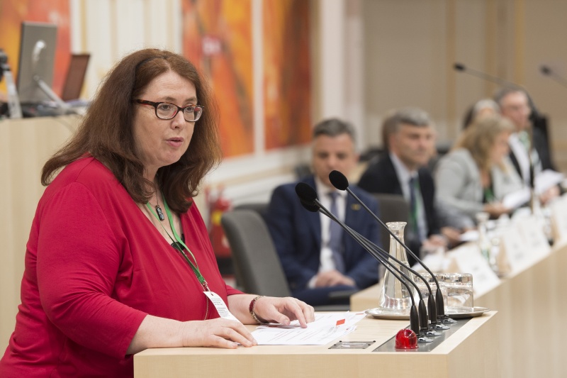 Panel 3. Am Rednerpult: Sylvia Leodolter