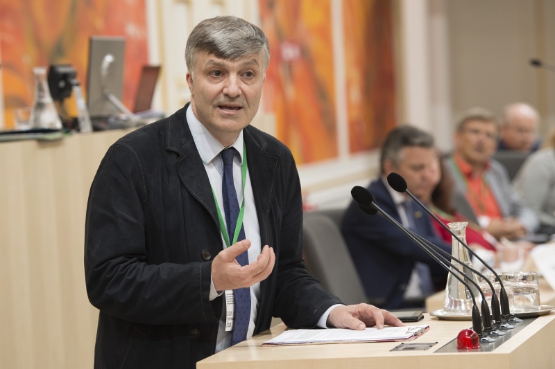 Panel 3. Am Rednerpult: Karl Steininger