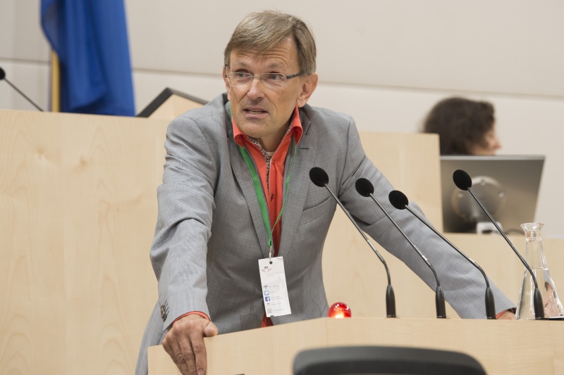 Panel 3. Am Rednerpult: Manfred Mühlberger