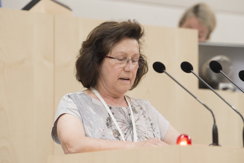 Am Rednerpult: Stadt Wien Christine Fohler-Norek